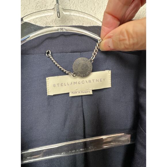 Stella McCartney Navy One-Button Blazer Women IT 46 (US 10) - Picture 7 of 14